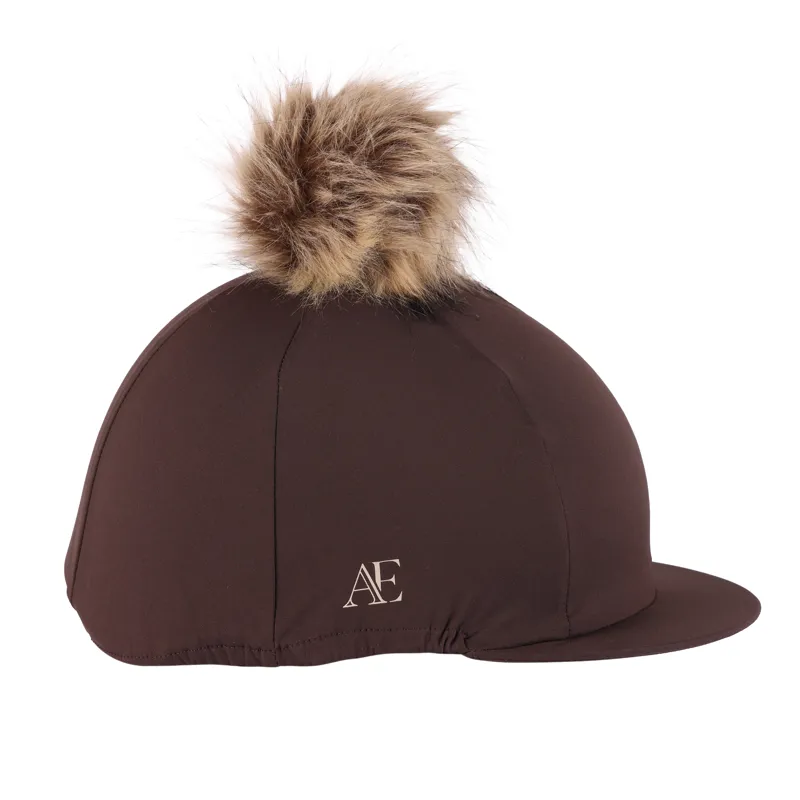 Aubrion Equestrian Hat Cover - Espresso