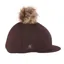 Aubrion Equestrian Hat Cover - Espresso