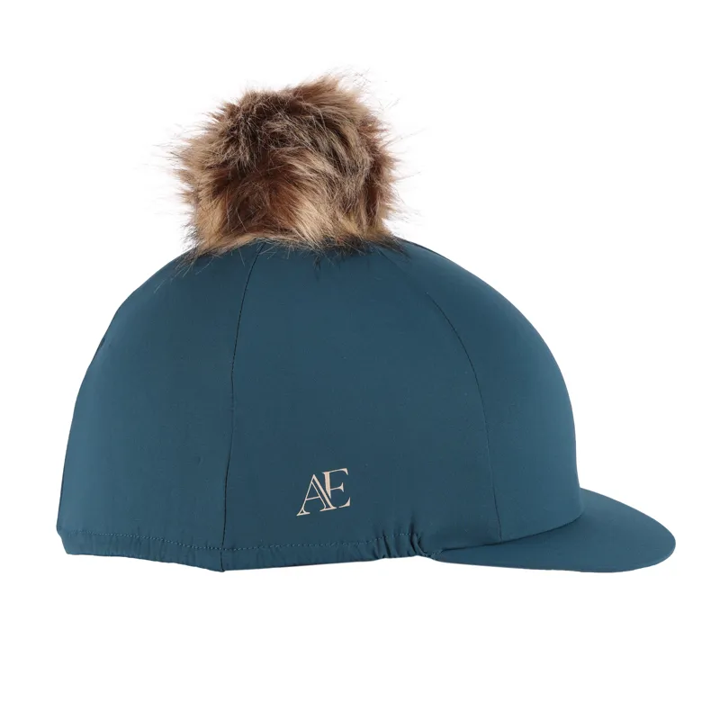 Aubrion Equestrian Hat Cover - Estate Blue