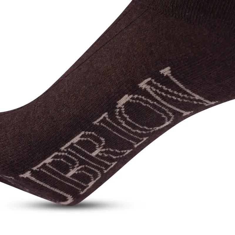 Aubrion Equestrian Knit Boot Socks - Espresso-6