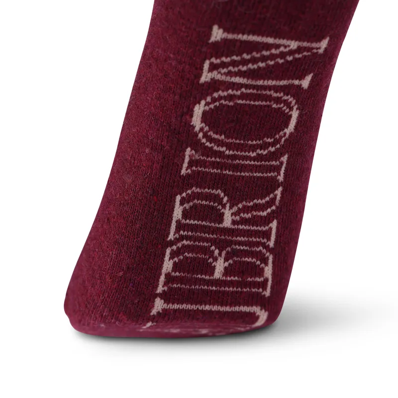 Aubrion Equestrian Knit Boot Socks - Port-3