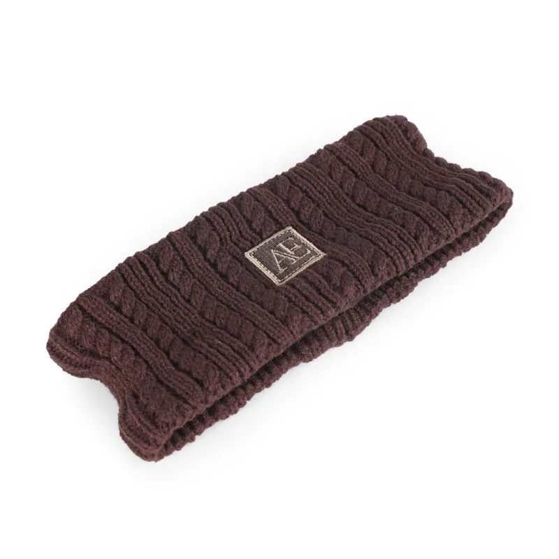 Aubrion Equestrian Knit Headband - Espresso-2