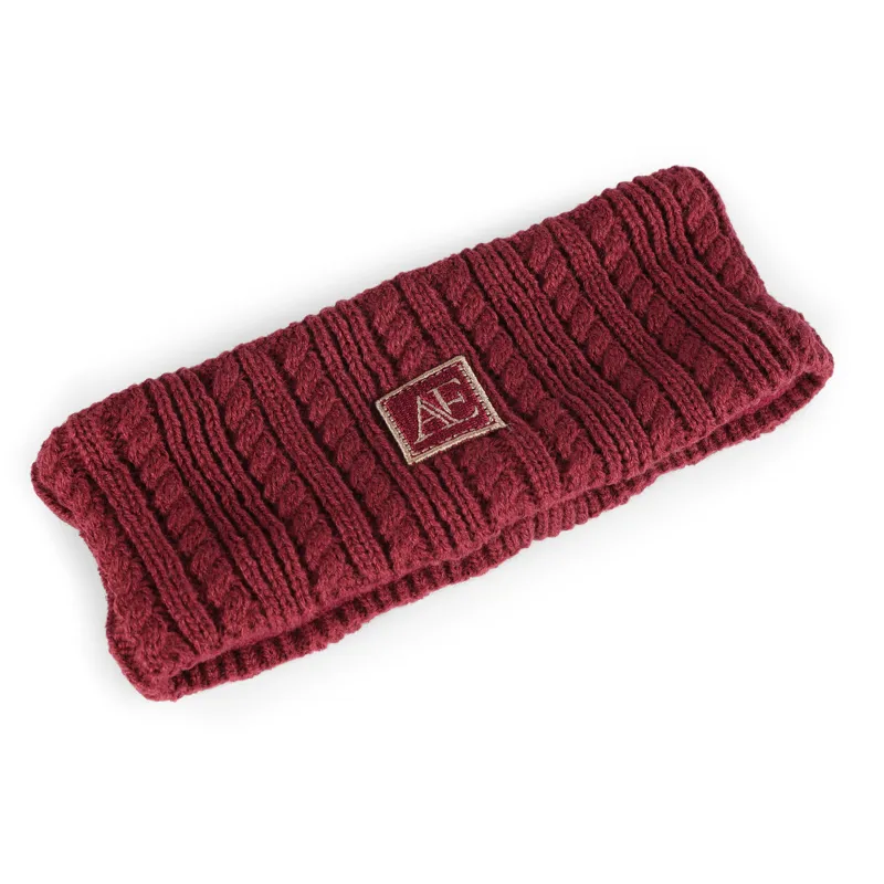 Aubrion Equestrian Knit Headband - Port-3