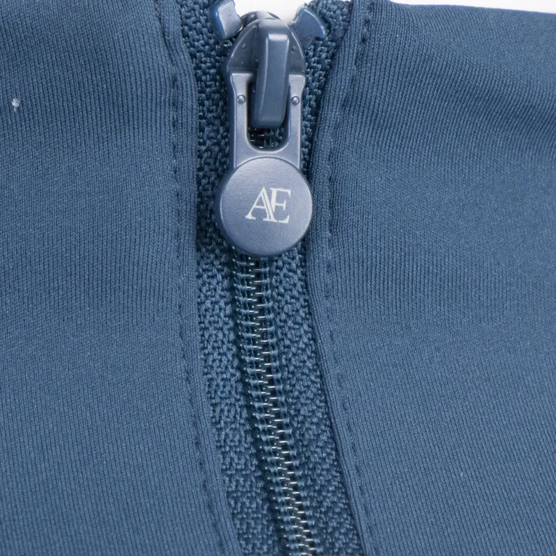 Aubrion Equestrian Young Rider Winter Long Sleeve Base Layer - Estate Blue-5