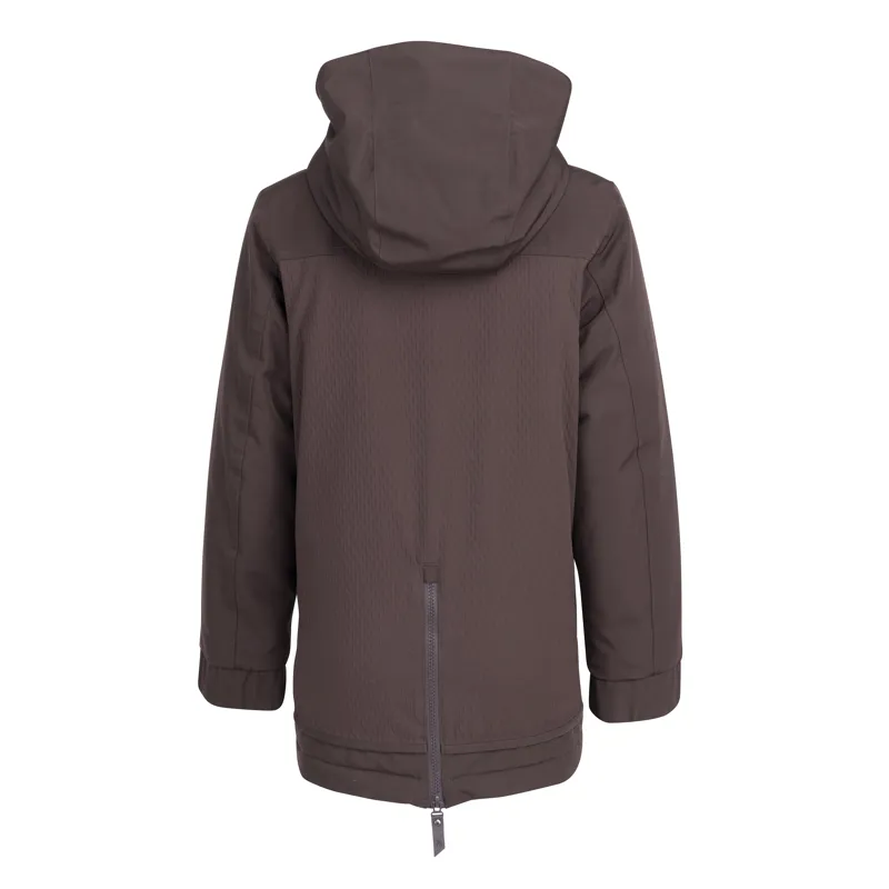 Aubrion Equestrian Young Rider Winter Coat - Espresso-2