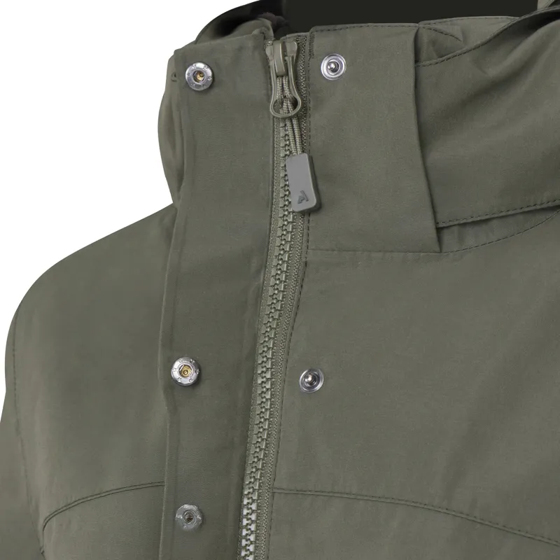 Aubrion Young Rider React Thermal Waterproof Coat - Khaki-4