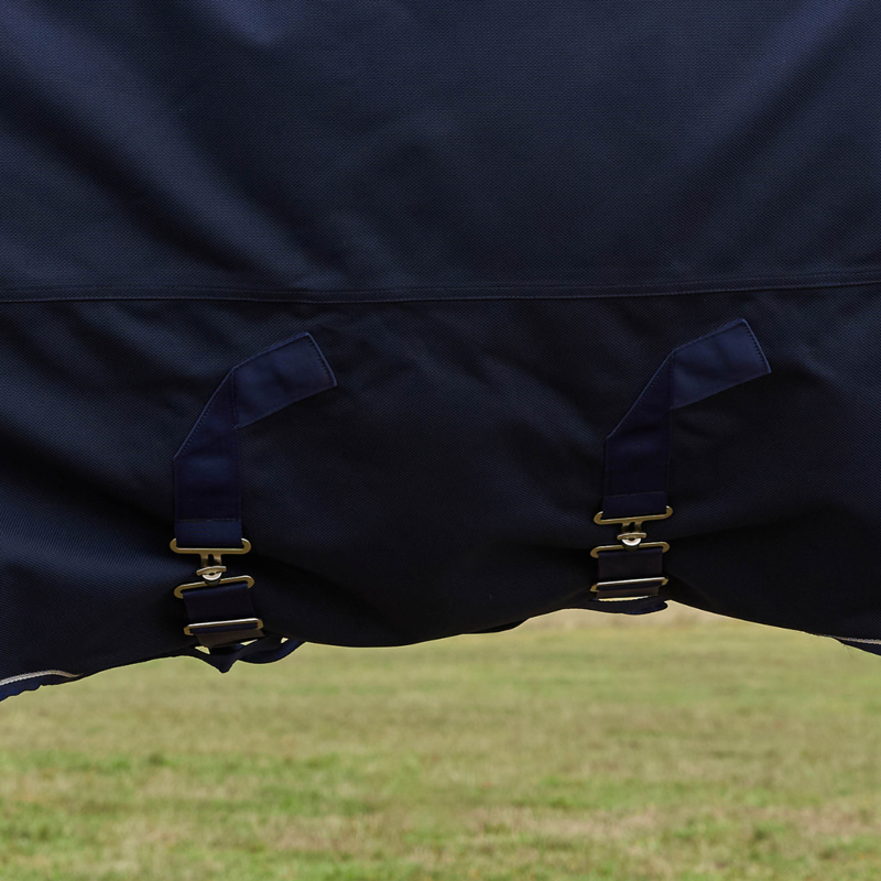 WeatherBeeta ComfiTec Ultra Detach-A-Neck 360g Turnout Rug - Navy-10