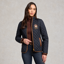 Holland Cooper Boughton Diamond Quilt Jacket - Ink Navy