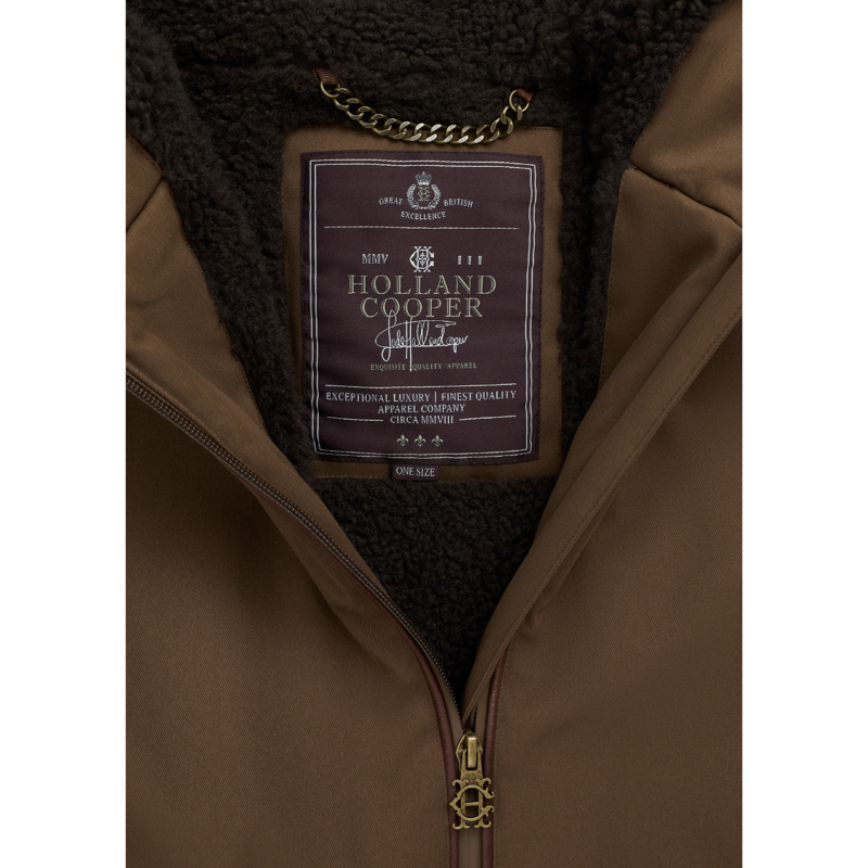 Holland Cooper One-Size Waterproof Jacket - Chestnut-10