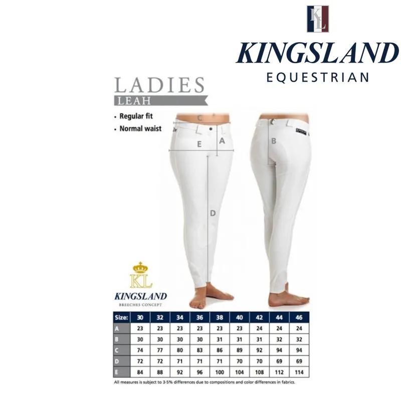 Kingsland Leah Technical Micro Fabric Breeches - Beige-1