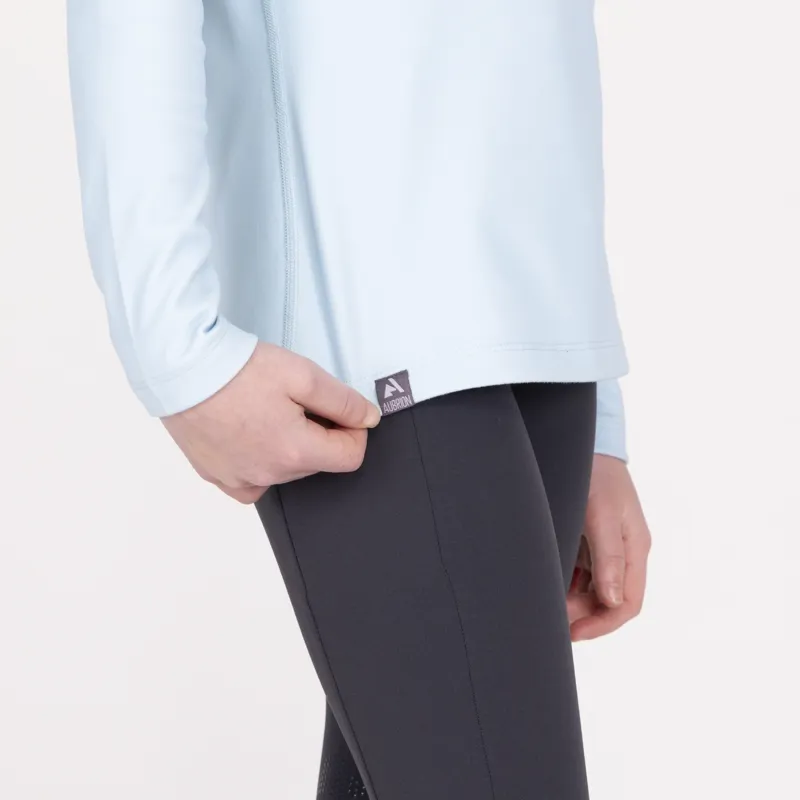 Aubrion Young Rider React Relaxed Base Layer - Arctic Blue-6