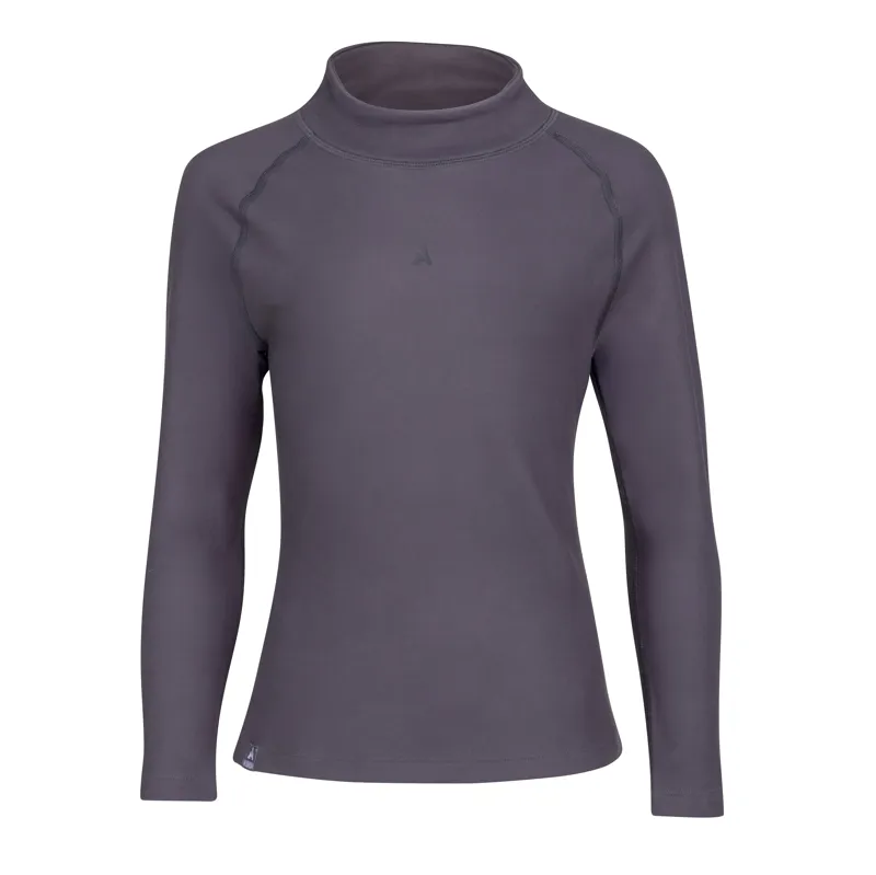 Aubrion Young Rider React Relaxed Base Layer - Charcoal-1