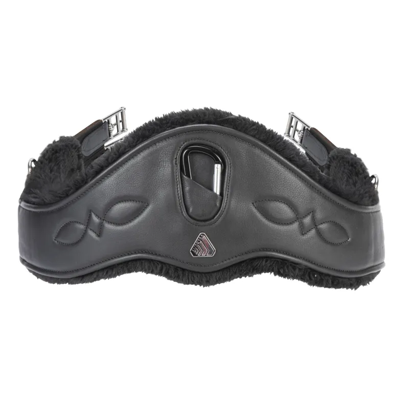 Shires Velociti LUSSO Anatomical SupaFleece Girth - Black