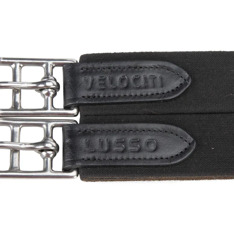 Shires Velociti LUSSO Anatomical SupaFleece Girth - Black-8