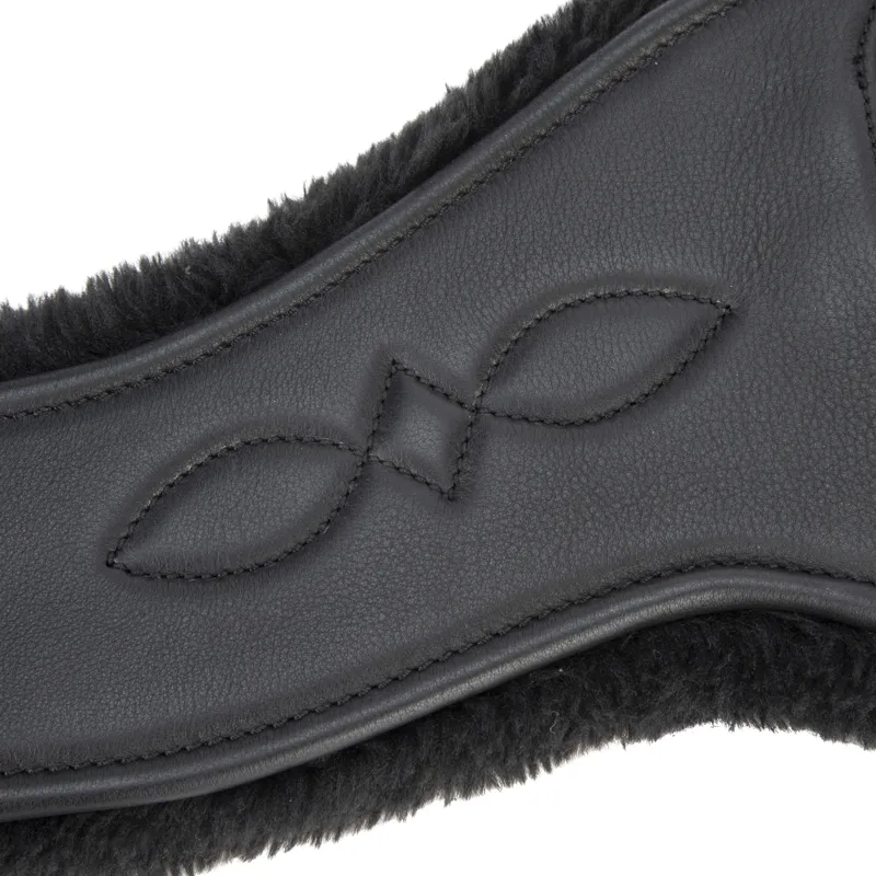 Shires Velociti LUSSO Anatomical SupaFleece Girth - Black-10