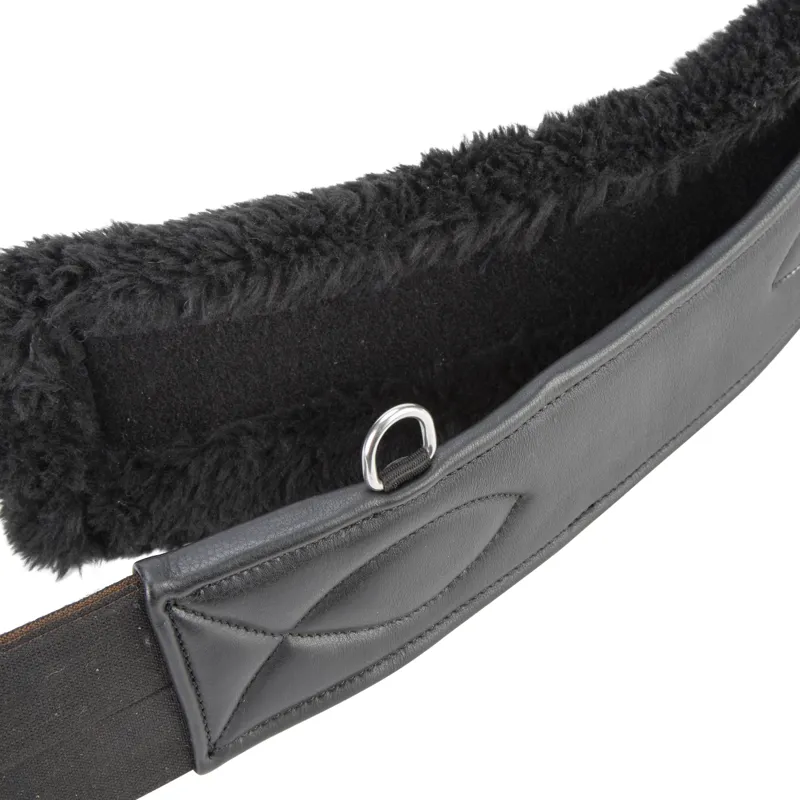 Shires Velociti LUSSO Anatomical SupaFleece Girth - Black-5