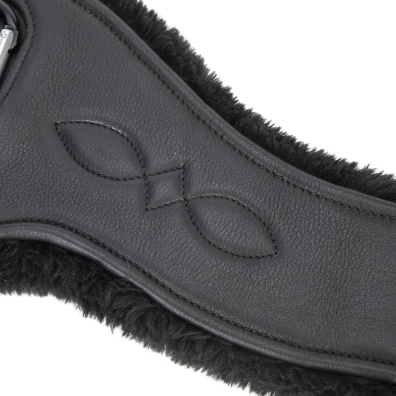 Shires Velociti LUSSO Anatomical SupaFleece Girth - Black-3