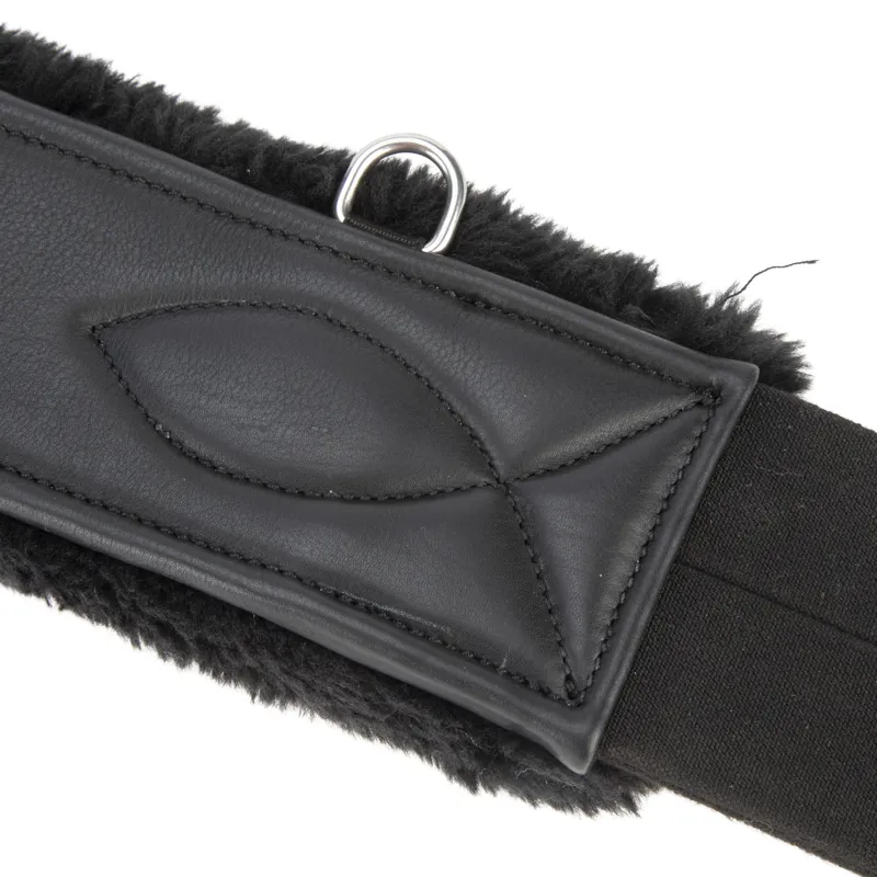 Shires Velociti LUSSO Anatomical SupaFleece Girth - Black-4