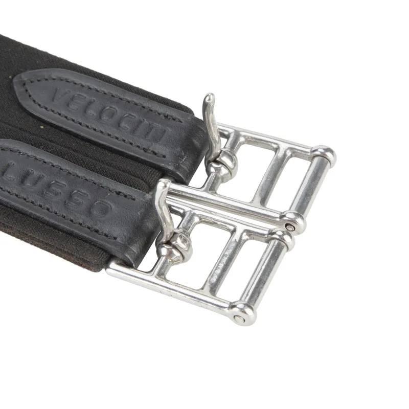 Shires Velociti LUSSO Anatomical SupaFleece Girth - Black-6