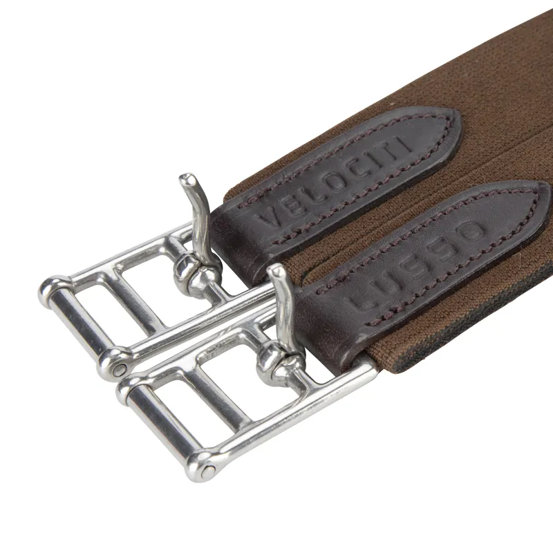 Shires Velociti LUSSO Anatomical SupaFleece Girth - Havana-8