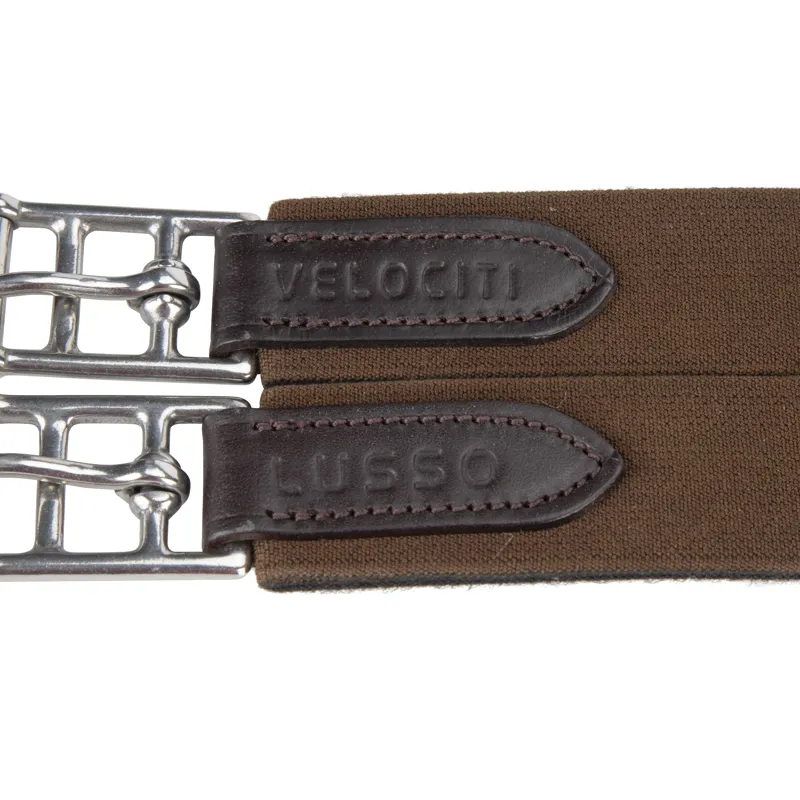 Shires Velociti LUSSO Anatomical SupaFleece Girth - Havana-9