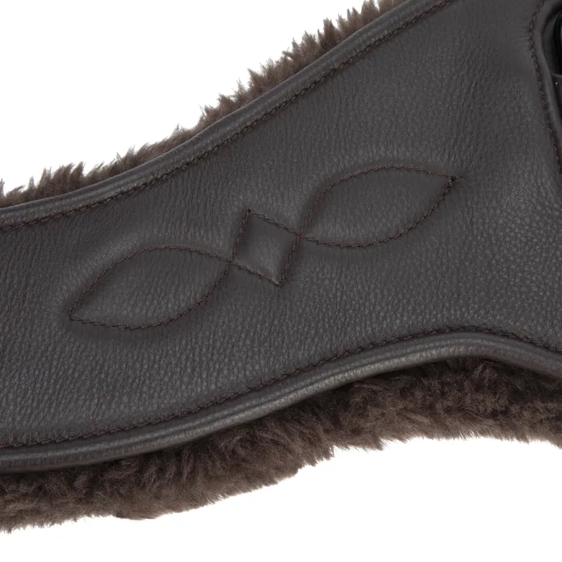 Shires Velociti LUSSO Anatomical SupaFleece Girth - Havana-11
