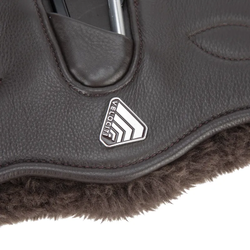 Shires Velociti LUSSO Anatomical SupaFleece Girth - Havana-5