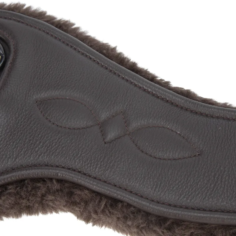 Shires Velociti LUSSO Anatomical SupaFleece Girth - Havana-3