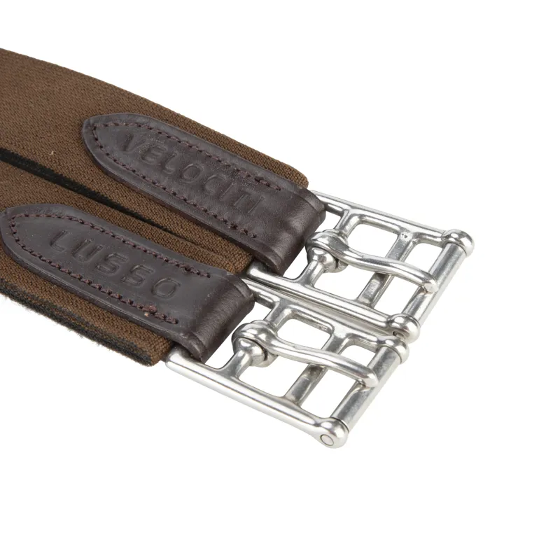Shires Velociti LUSSO Anatomical SupaFleece Girth - Havana-6