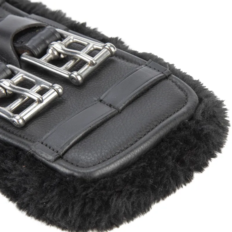 Shires Velociti LUSSO Dressage SupaFleece Girth - Black-7