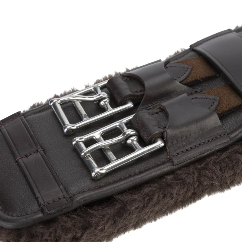 Shires Velociti LUSSO Dressage SupaFleece Girth - Havana-1