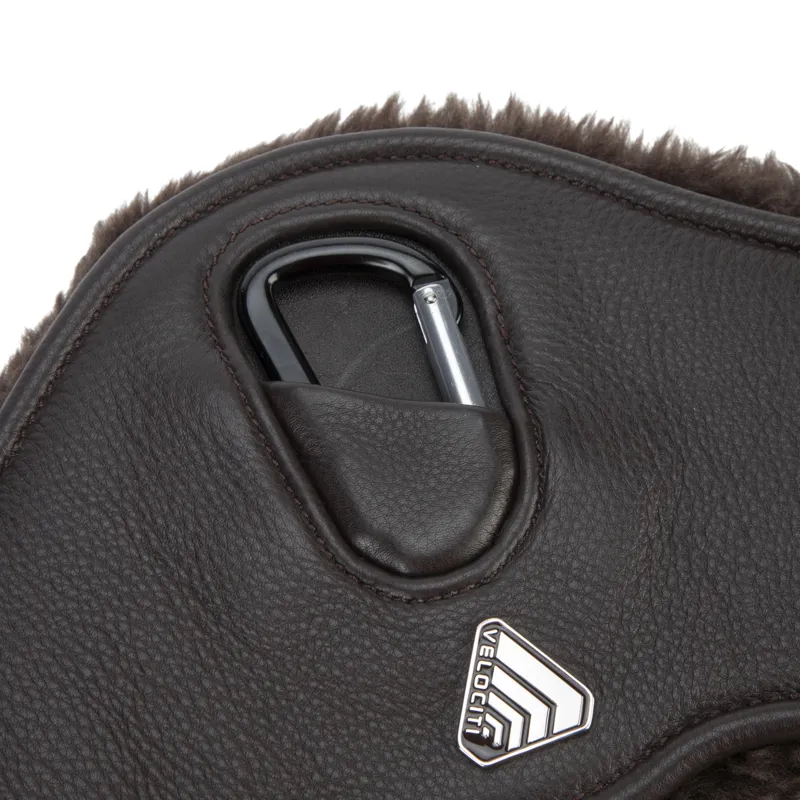 Shires Velociti LUSSO Dressage SupaFleece Girth - Havana-7