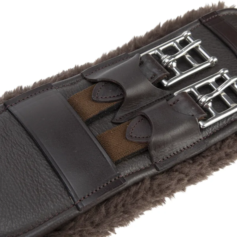 Shires Velociti LUSSO Dressage SupaFleece Girth - Havana-8