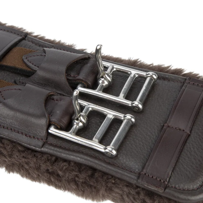 Shires Velociti LUSSO Dressage SupaFleece Girth - Havana-9