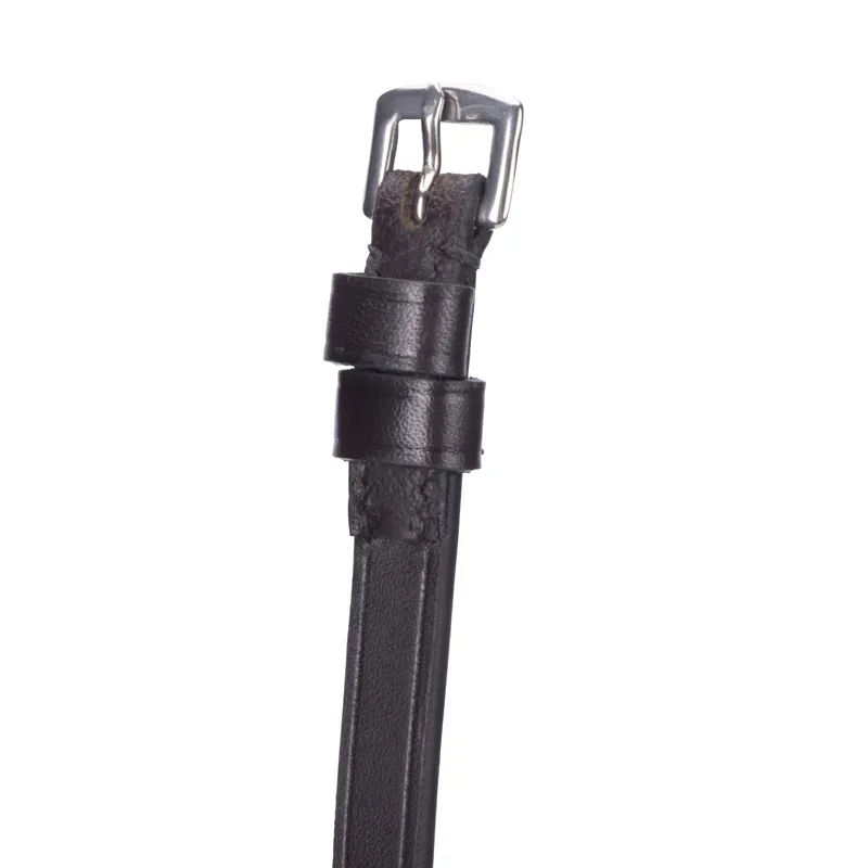 Shires Velociti LUSSO Elite Flash Noseband - Havana-3