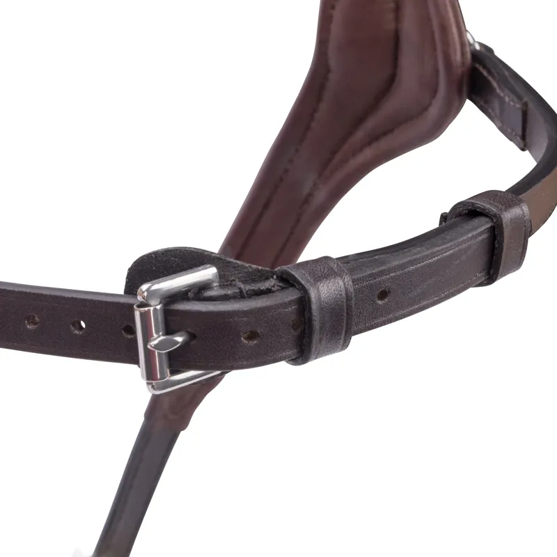 Shires Velociti LUSSO Elite Grackle Noseband - Havana-5