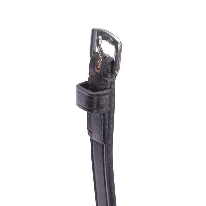Shires Velociti LUSSO Elite Padded Cavesson Noseband - Havana-3