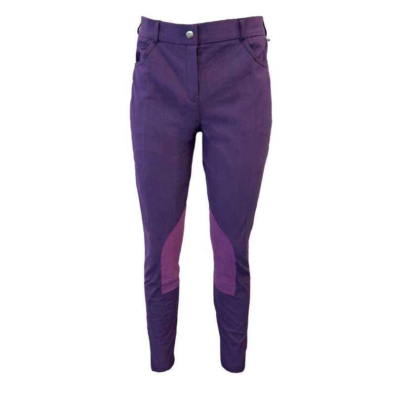 John Whitaker Liza Woven Breeches - Purple