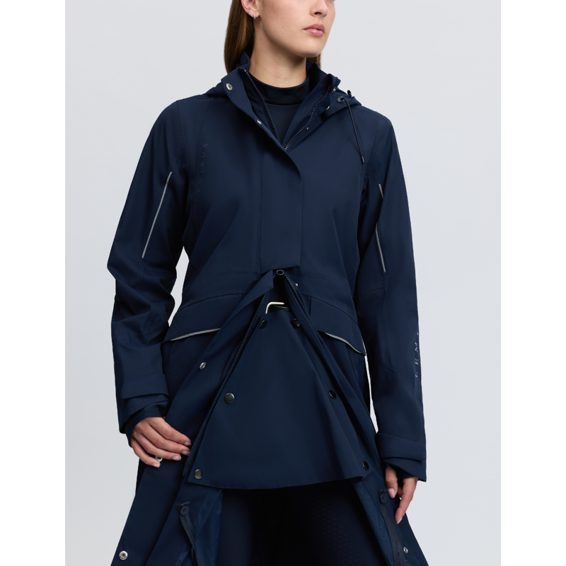 LeMieux Stormwear Performance Riding Coat - Navy-11
