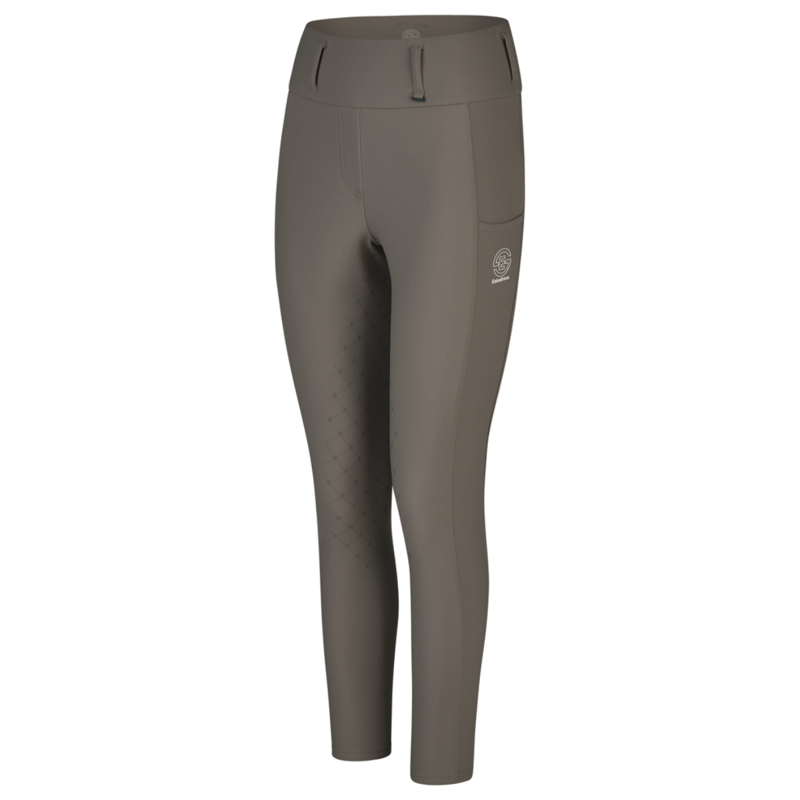 Eskadron Ladies Cosy Full Grip Tights Dynamic AW26 - Powder Taupe-2
