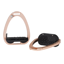 LeMieux Brilliance Vector Balance Stirrup - Rose Gold