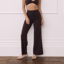 Gym + Coffee Women's Wide Leg Legging - Mocha Bean