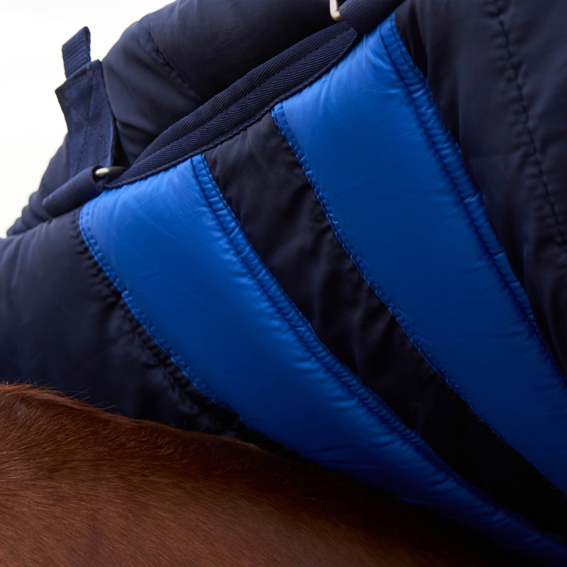 WeatherBeeta ComfiTec Ultra Detach-A-Neck 360g Turnout Rug - Navy-6