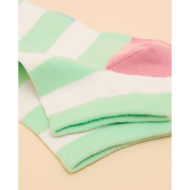 Joules Ladies Rilla Socks 2 Pack - Blue/Green-1