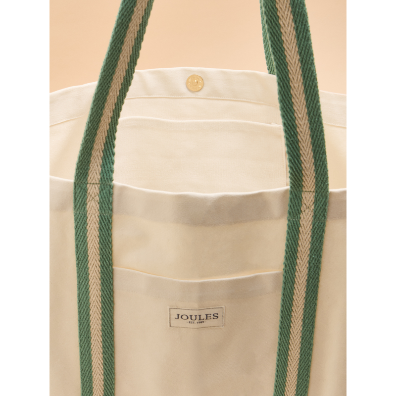 Joules Promenade Beach Bag - Neutral-4