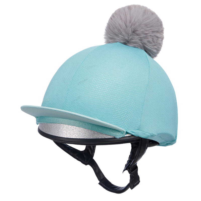 LeMieux Maria Mesh Hat Silk - Lagoon-2