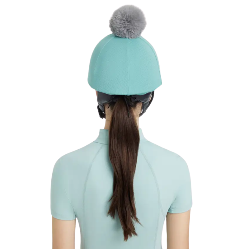 LeMieux Maria Mesh Hat Silk - Lagoon-5