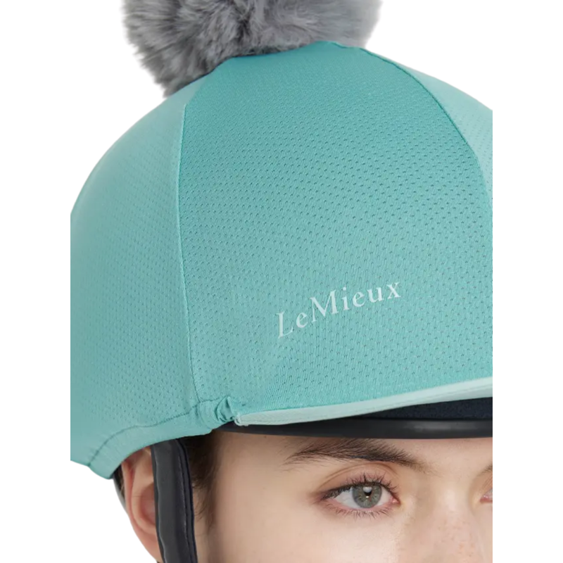 LeMieux Maria Mesh Hat Silk - Lagoon-6