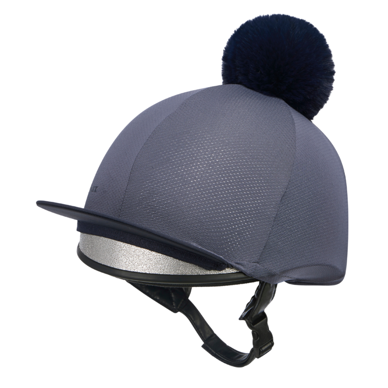 LeMieux Maria Mesh Hat Silk - Dusk Blue-2