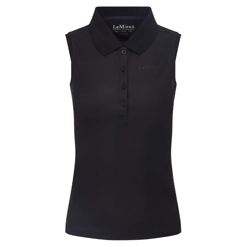 LeMieux Marissa Sleeveless Polo - Black